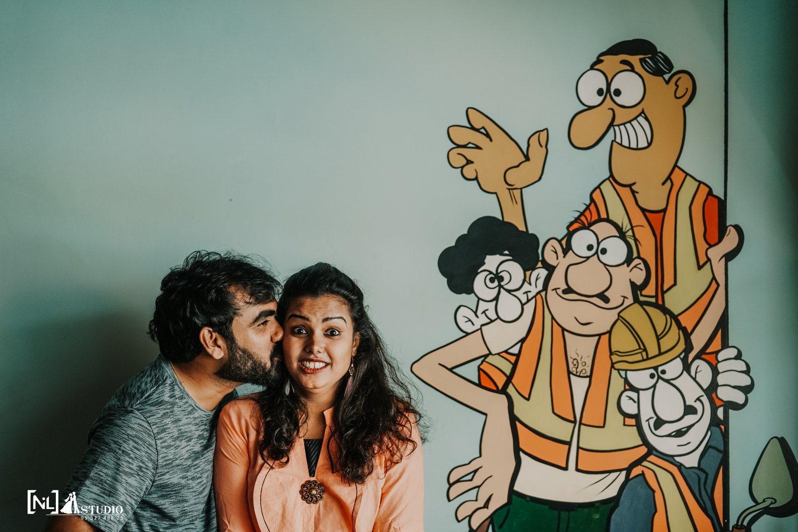 Kalpna and Rajan wedding portrait
